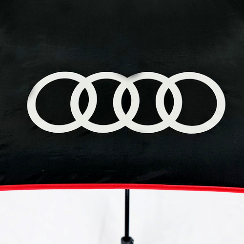 ตัวอย่างงาน สกรีนร่ม Audi ตัวอย่างงาน สกรีนร่ม Audi