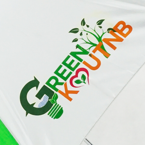 ตัวอย่างงาน สกรีนร่ม Green ตัวอย่างงาน สกรีนร่ม Green