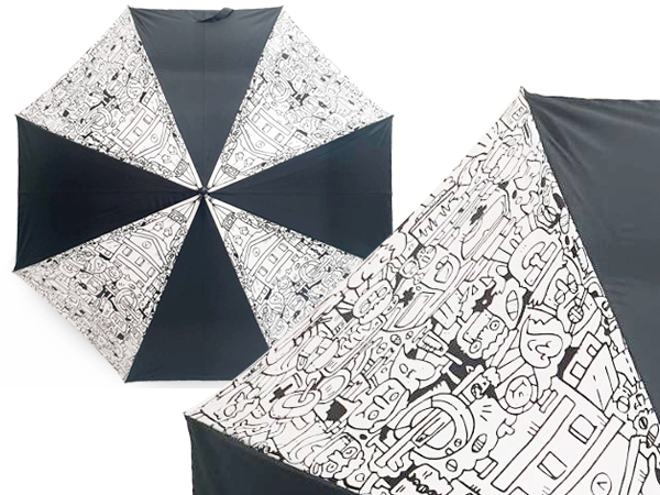 ตัวอย่าง สกรีนร่ม เต็มช่องร่ม ตัวอย่าง สกรีนร่ม เต็มช่องร่ม