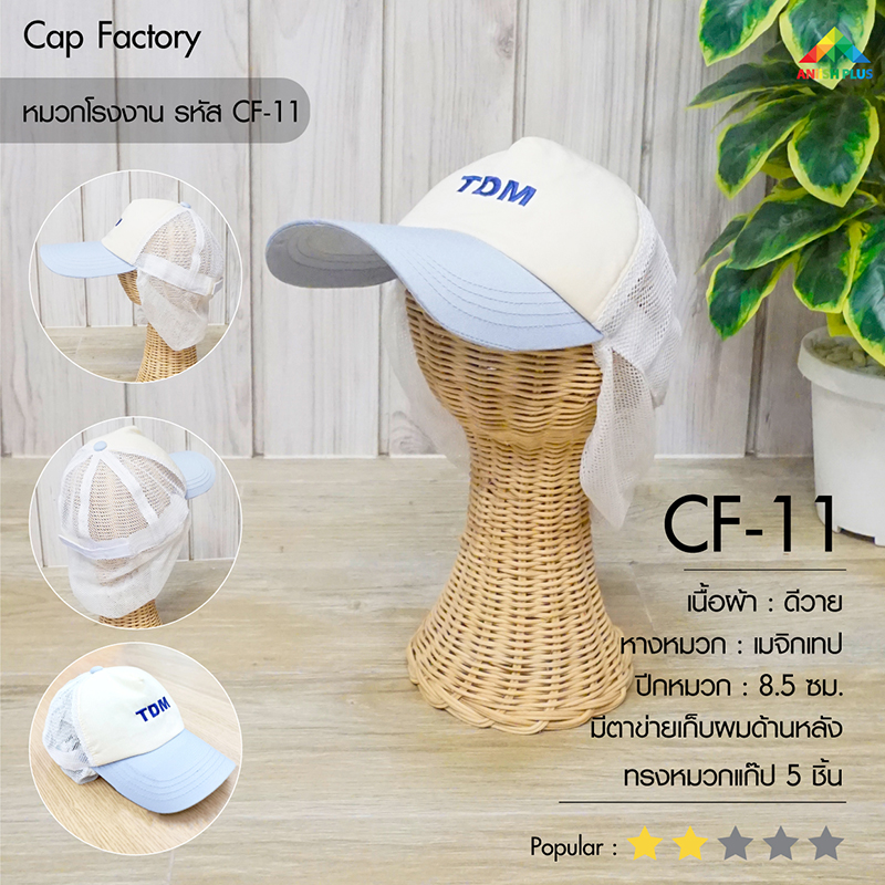 แบบหมวกโรงงาน-CF11