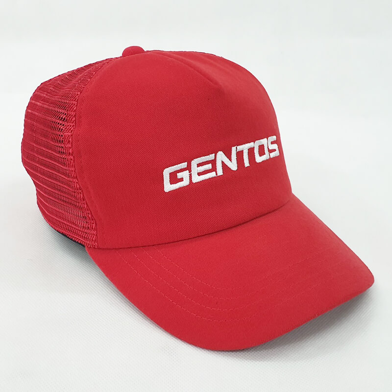 หมวกตาข่ายสีแดง Gentos