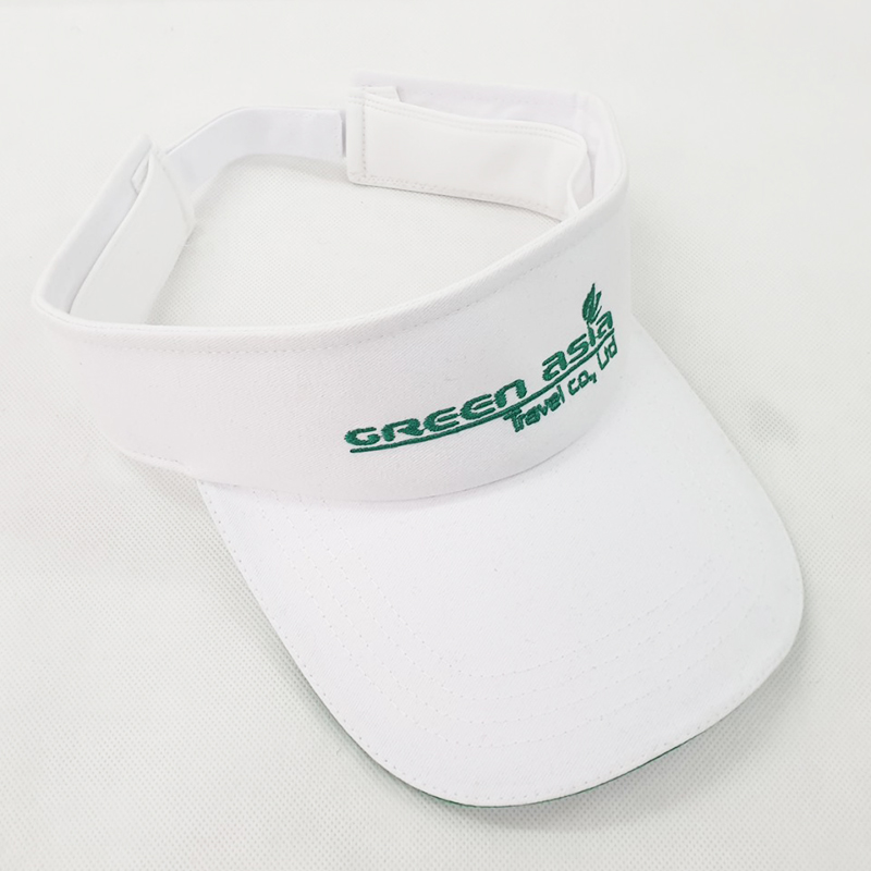 หมวกไวเซอร์สีขาว Green Asia