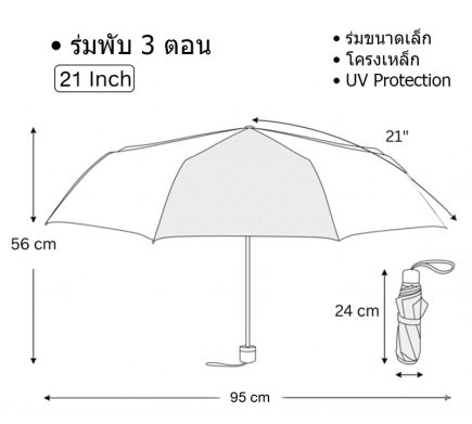 2Umbrellaพับ2ตอน